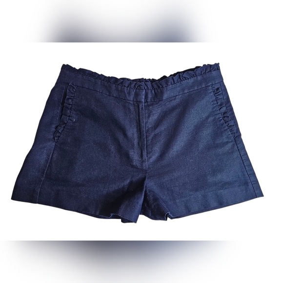 J. Crew Linen/Cotton Blend Shorts - Sz 8 - Picture 1 of 5